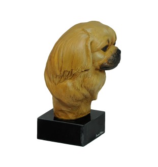 Spaniel tybetański ręcznie pomalowana statuetka Art-Dog